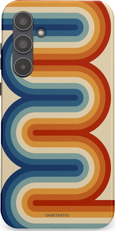 Casetastic Hoesje Geschikt voor Samsung A55 - Stijlvolle Beschermende Duo-layer Case - Vintage Boog