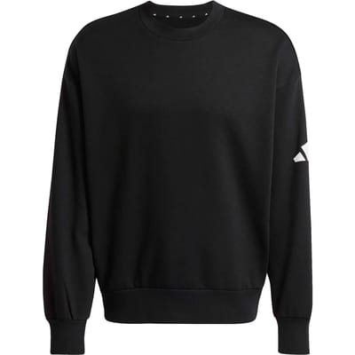 Adidas Essentials Loose Fit 3 Bar Logo Sweatshirt Zwart XL Man