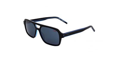Hugo HG 1241/S Black blue 56/15/145 MAN Zonnebrillen