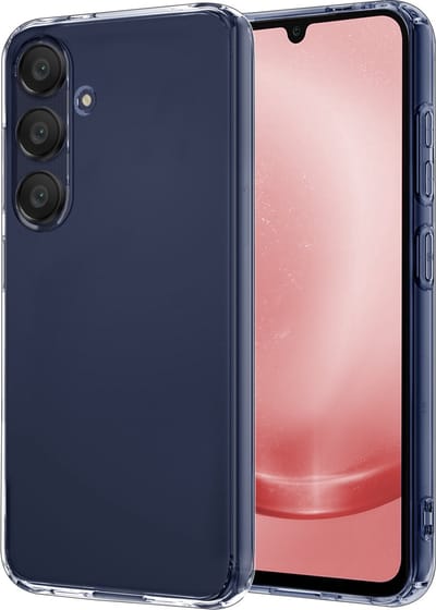 Hoesje - Geschikt voor Samsung Galaxy A25 - Sterk & Shockproof - Hoes Cover - Siliconen Case - Transparant