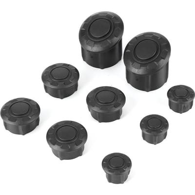Bouchon de trou de cadre de moto Bouchon de bras oscillant Compatible avec R1250GS Adventure 2019-2020 black
