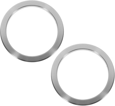 Afvalring Inbouw - Dekselring Keuken - Afval Verbergen - Roestvrij Staal - 20.8cm Diameter - Zilver