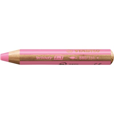 STABILO woody 3 in 1 - multitalent potlood - Roze - Per stuk