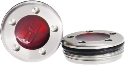 Golf Putter Schroefgewichten - Club Gewichten - Golfspel Verbeteren - Met Rubberen Afdichting - 25g - Zilver