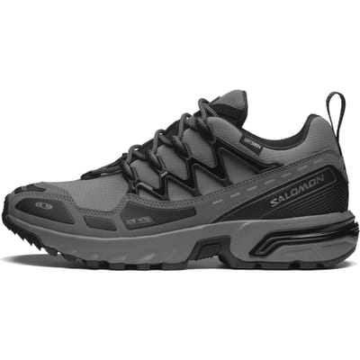 SALOMON ACS+CSWP Chaussures de Course Basse Unisexe Gris Pierre 44