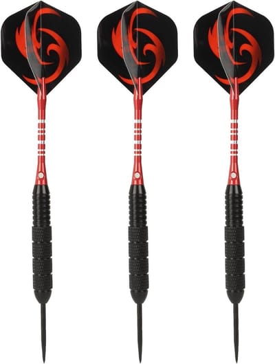 Dailygoods- Darts Set 24g - Professionele Darts - Stalen Punt