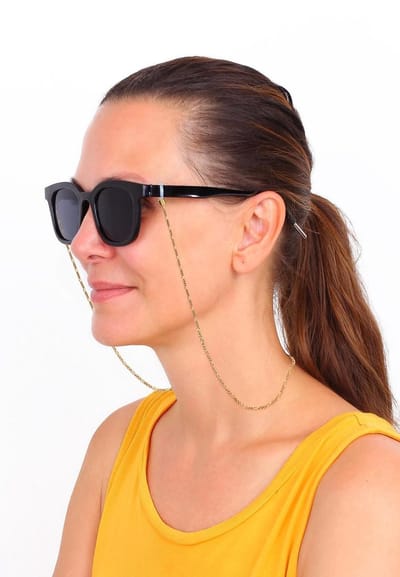 Elli - Sieradenboxen - Damesbrillenketting Figaro Filigraan Trend in 925 Sterling Zilver - Dames