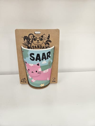 Beker - Naam - Saar - Melamine - 250 ML