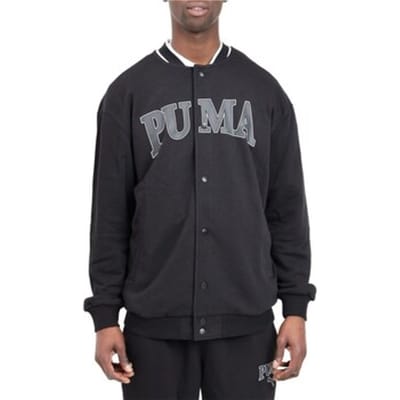 Puma Squadack Sweatshirt Met Rits Zwart M