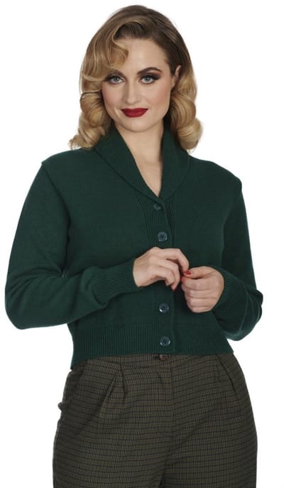 Banned - Violet Cardigan - L - Groen