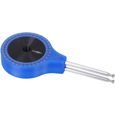 Wielrennen Kniehoek Meetinstrument Fiets Fiets Rijden Gewrichtspositie Gradenboog blue