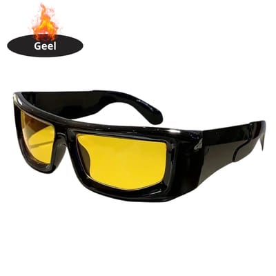 Bovista - Festival Bril - Rave - Space - Techno - Freaky Glasses - Heren - Dames - Zonnebril - Zwart
