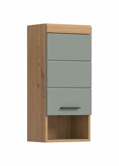 Scout wandkast salie MDF TZ Artisan eiken NB - 24x37x79cm