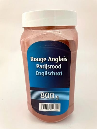 Lambert Chemicals Kleurpigment - Kleurpigment in poeder voor verf en cement - Engelsrood - 800 gr