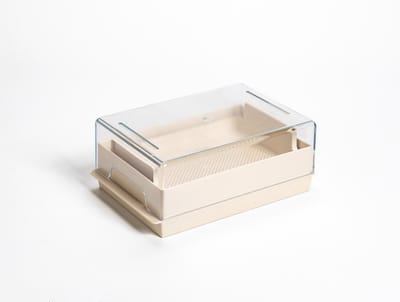 Microgreens-kiemgroente kweekbak economy Ivory