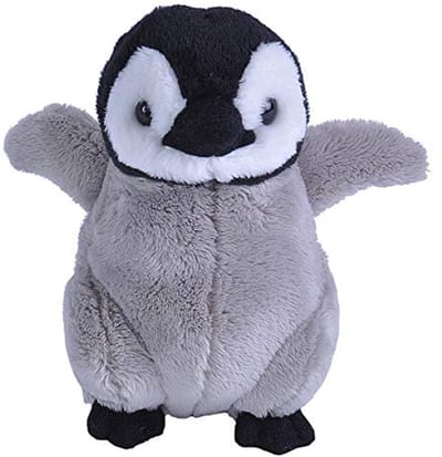 Knuffel Pinguïn - Pluche dier - Kinderen vermaken - Realistisch ontwerp - 13 cm - Meerkleurig