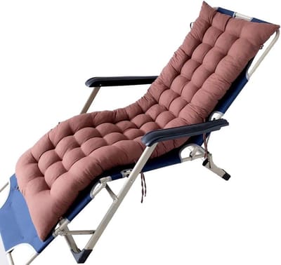 Terrasstoelkussen - Ligstoelkussen Loungestoel - Buiten Zitten - Dikke Vulling - 155 x 48 x 8 cm - C