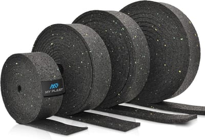 Decking Rolls van Rubber Granulaat - Kies Lengte, Breedte en Dikte