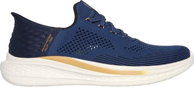 Skechers-instappers: Slade - Quinto, Heren blauwe Sneakers 42 blauw