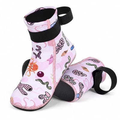 Dailygoods- Zwemsokken 3 mm - Antislip - Neopreen - Dubbel versterkte zolen - Voor kinderen - Aangenaam om te dragen - Strandsokken