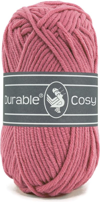 Durable Cosy - 228 Raspberry - Katoen/Acryl Garen