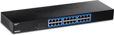 Gigabit Netwerk Switch 24 Poorten 19 inch Metaal Montage