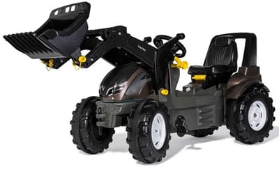 Rolly Toys rollyFarmtrac Premium II Valtra traptractor met voorlader - speelgoed traptrekker met voorlader - Rollytoys traptractor Valtra met lader