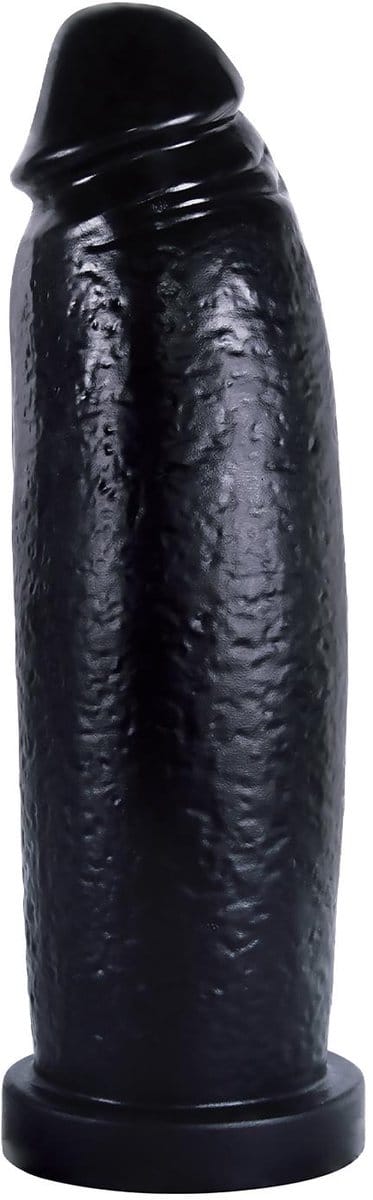 NMC 11.5 inch PVC Giant dildo - Zwart - 29.2 cm