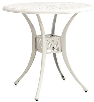 Tuinfavoriet: 78x78cm Cast Aluminium Tuin Tafel met Parasolgat