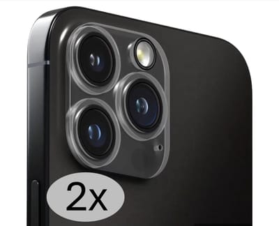 Camera lens protector geschikt voor Iphone 16 pro / 16 pro max - 2 stuks - Tempered Glass Screenprotector - beschermglas - camerabeschermer