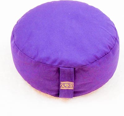 Meditatiekussen - Yogi & Yogini - Biologisch Katoen - Verstelbaar - Violet