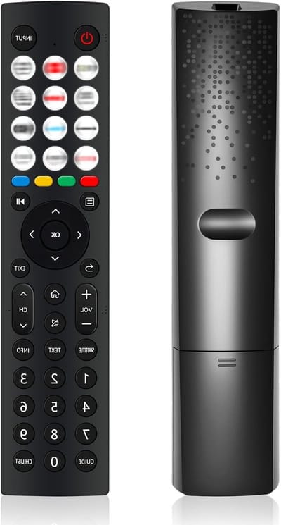 Universele TV Afstandsbediening met 12 Sneltoetsen, Geschikt voor VIDAA 4K HDTV, FHD, QLED en LCD Smart TV's - Eenvoudige Instelling Zonder Configuratie