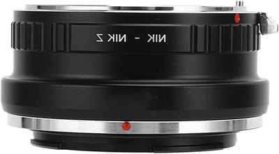 Lensadapter voor Z Mount Camera's - Compatibele FTZ Converter met Controle Ring voor Z6, Z7, Z50, Z5 en Meer