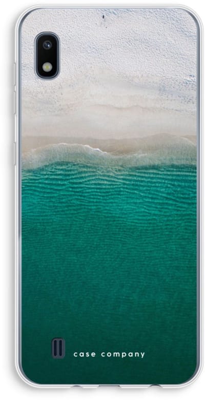Case Company® - Hoesje geschikt voor Samsung Galaxy A10 hoesje - Stranded - Soft Cover Telefoonhoesje - Bescherming aan alle Kanten en Schermrand