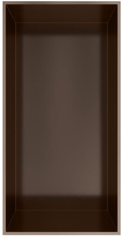 Hotbath &More Inbouwnis - 30 x 15 x 10 cm - Frameless - Tuscan Bronze