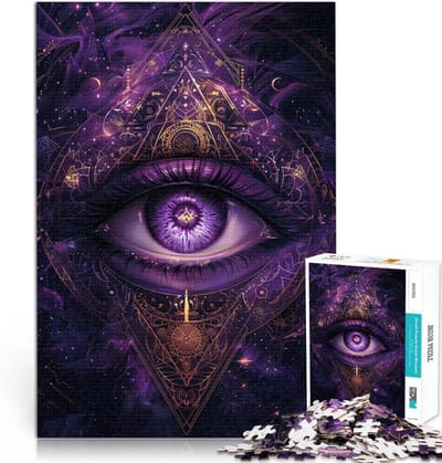 Puzzel 2000 stukjes - Volwassen puzzel - Ontspanning en decoratie - Gedetailleerd grijs ontwerp - 70 x 100 cm - Grijs