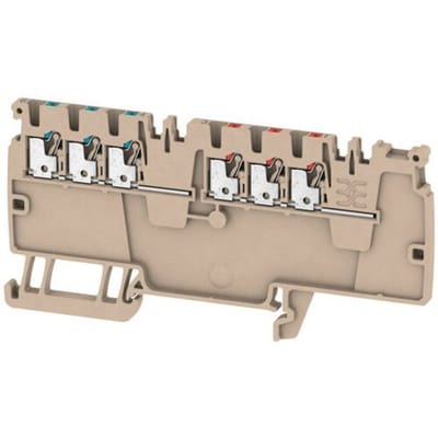 Weidmüller 1988280000 Doorgangsklem 3.1 mm Spanveer Grijs 50 stuk(s)