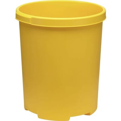 HAN KLASSIK XXL 1836-15 Prullenbak 50 l (Ø x h) 43 cm x 49 cm Polypropyleen Geel 1 stuk(s)