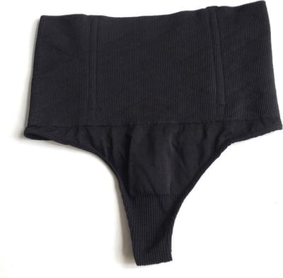 Bodysuit - Shapewear - Corrigerend ondergoed - Maat 38/40 - High-waist - Corrigerende body dames - Zonder pijpen - Met baleinen - Elastisch - Zwart - Jonyx