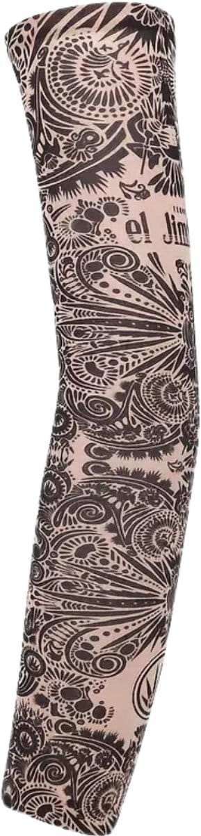 Nivard Tattoo Sleeve - Voor Volwassenen - Mouw - Tatoeage - Arm Warmer - Zonbescherming - UV Beschermend - 1 Paar
