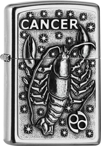 Aansteker Zippo Cancer