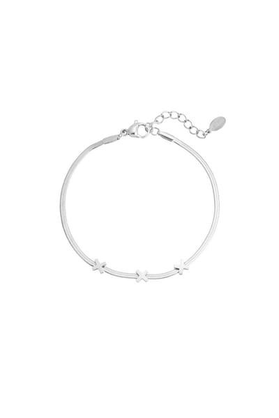 Goudlief triple X Amsterdam armband - Roestvrij staal - Verkleurt niet - Goudlief.nl