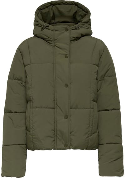 JDY - JDYWONDER SHORT HOOD PUFFER OTW SIJ - Dames - Gewatteerde jassen