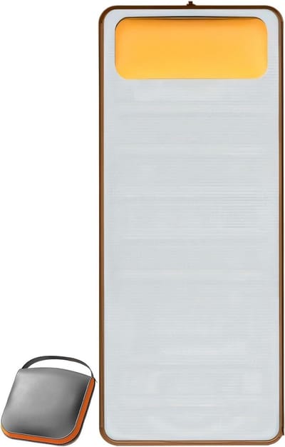 Zelfopblazende Slaapmat - Campingmat Opvouwbaar - Comfortabel Kamperen - 15cm Dikke Isolatie - 200x60 cm - Enkel kenmerk