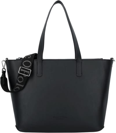 Marc O'Polo shopper schoudertas Vreni Shopper Black zwart