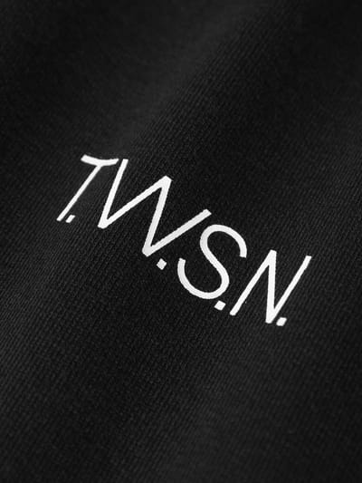 NAME IT - TKMSOX LS SWEAT HOOD LOGO BRU NOOS - Jongens - Sweaters