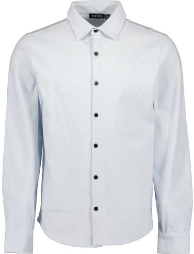Blue Seven - Blouse 341016 blue uni heren LM - maat 3XL