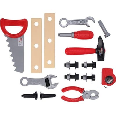 KS Tools KSTOOLS® 100203 Kindergereedschapsset met gereedschapskoffer, 21-delig