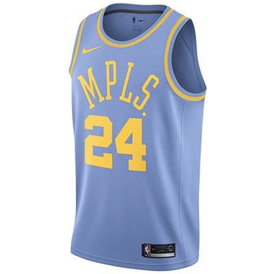 Maillot de Basketball Nike Homme Bleu AO2908-449 L