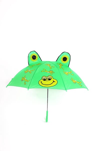 Finnacle - Kinder-Paraplu voor Avonturen: Ø75 cm - Kikker